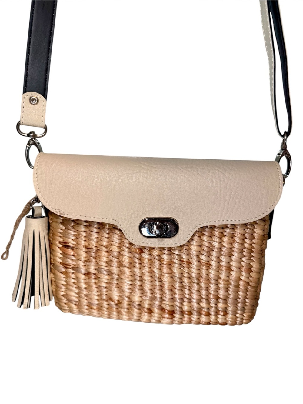 Straw Woven Clutch | Crossbody Bag